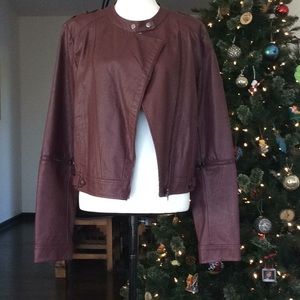 Hayden vegan leather jacket L